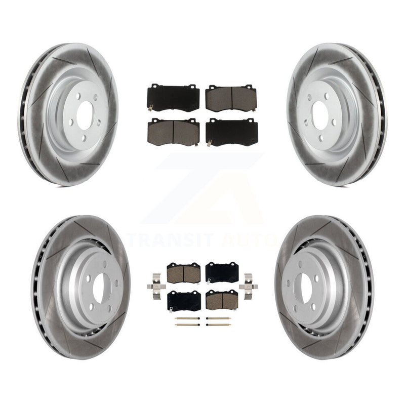 Transit Auto KGC-100641 Disc Brake Kit for 2005-2023 Dodge Challenger, Dodge Charger and More - Front and Rear