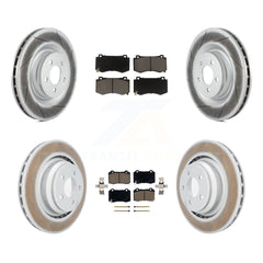 Transit Auto KGC-100642 Disc Brake Kit for 2005-2023 Dodge Challenger, Dodge Charger and More - Front and Rear