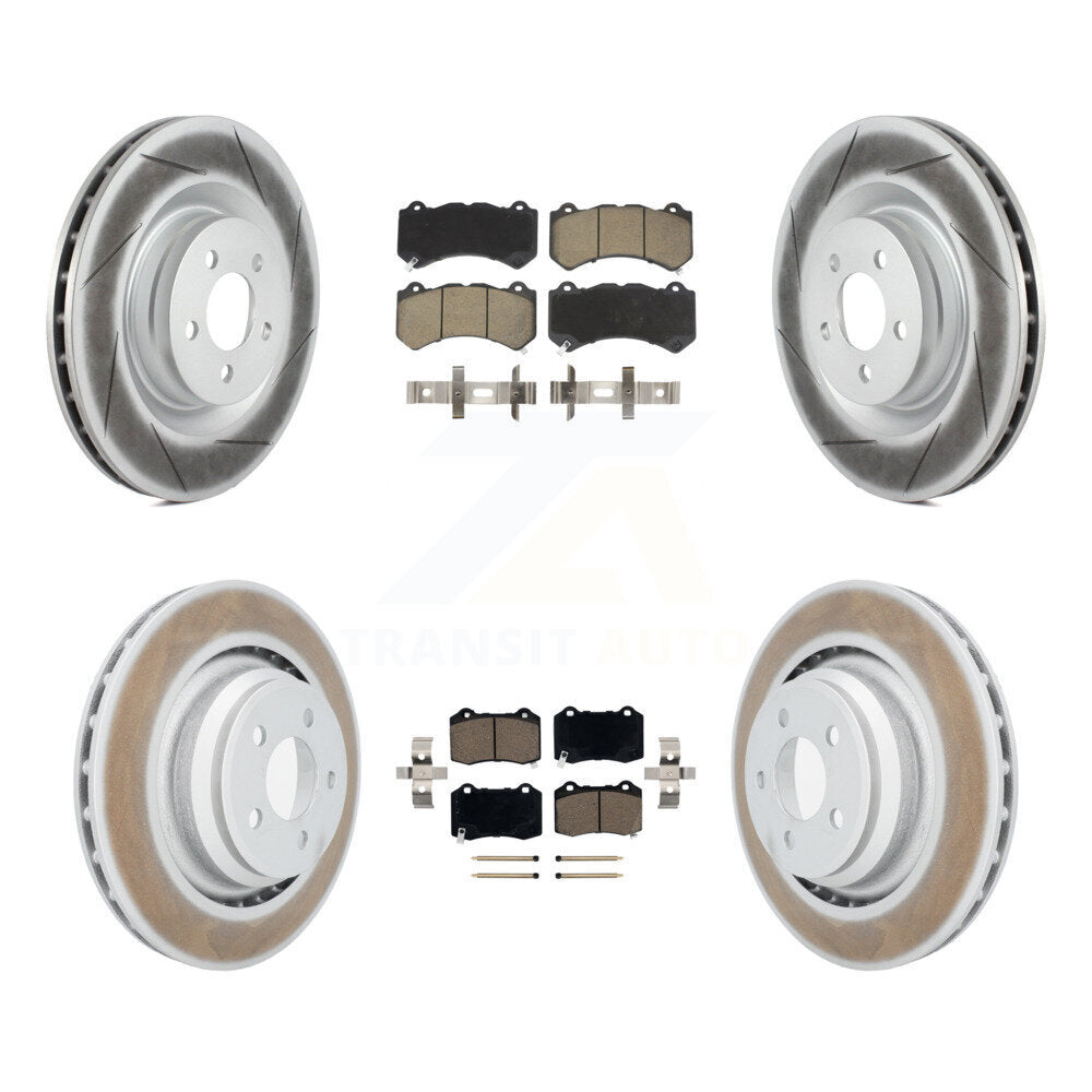 Transit Auto KGC-100646 Disc Brake Kit for 2015-2021 Dodge Charger, Dodge Challenger - Front and Rear