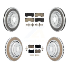 Transit Auto KGC-100646 Disc Brake Kit for 2015-2021 Dodge Charger, Dodge Challenger - Front and Rear