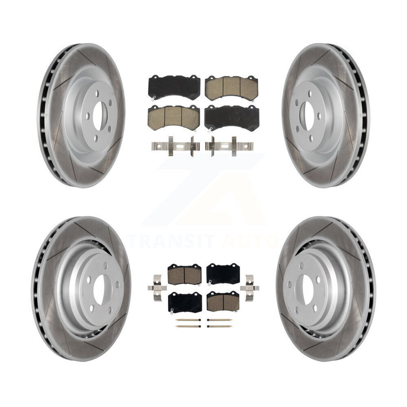 Transit Auto KGC-100647 Disc Brake Kit for 2015-2021 Dodge Charger, Dodge Challenger - Front and Rear