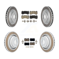 Transit Auto KGC-100648 Disc Brake Kit for 2015-2021 Dodge Charger, Dodge Challenger - Front and Rear