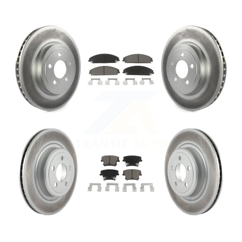 Transit Auto KGC-100649 Disc Brake Kit for 2006-2013 Dodge Charger - Front and Rear