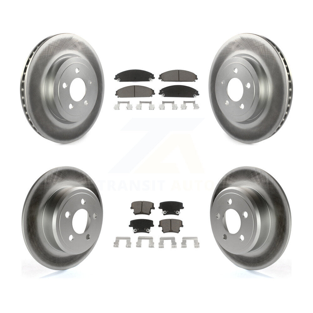 Transit Auto KGC-100651 Disc Brake Kit for 2005-2006 Chrysler 300 - Front and Rear