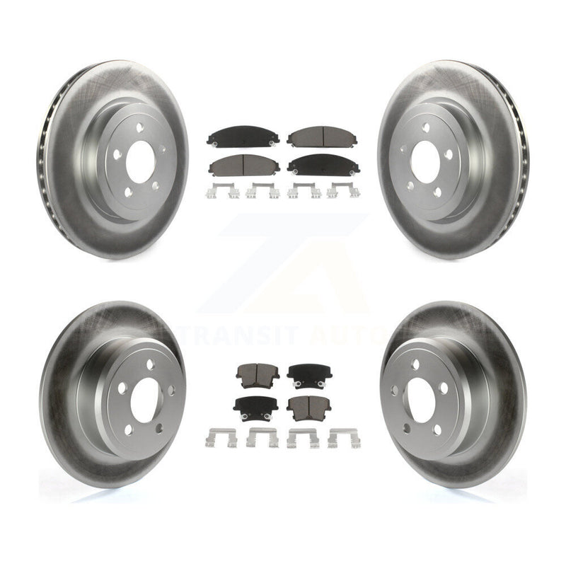 Transit Auto KGC-100651 Disc Brake Kit for 2005-2006 Chrysler 300 - Front and Rear
