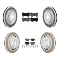 Transit Auto KGC-100653 Disc Brake Kit for 2015 Dodge Charger - Front and Rear
