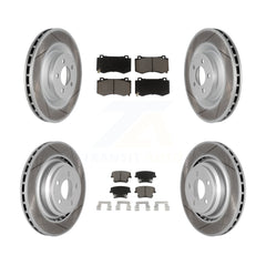 Transit Auto KGC-100654 Disc Brake Kit for 2015 Dodge Charger - Front and Rear