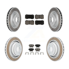 Transit Auto KGC-100655 Disc Brake Kit for 2015 Dodge Charger - Front and Rear