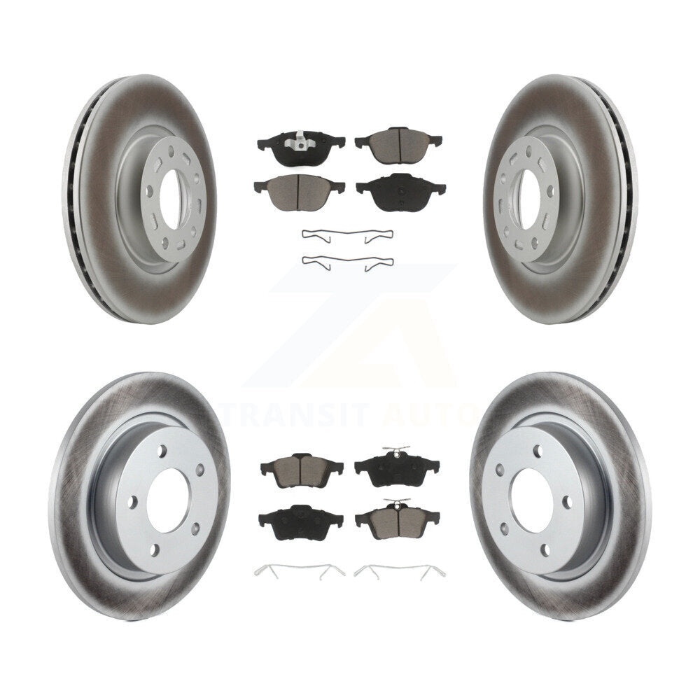 Transit Auto KGC-100656 Disc Brake Kit for 2004-2013 Mazda 3 Sport, Mazda 3 - Front and Rear