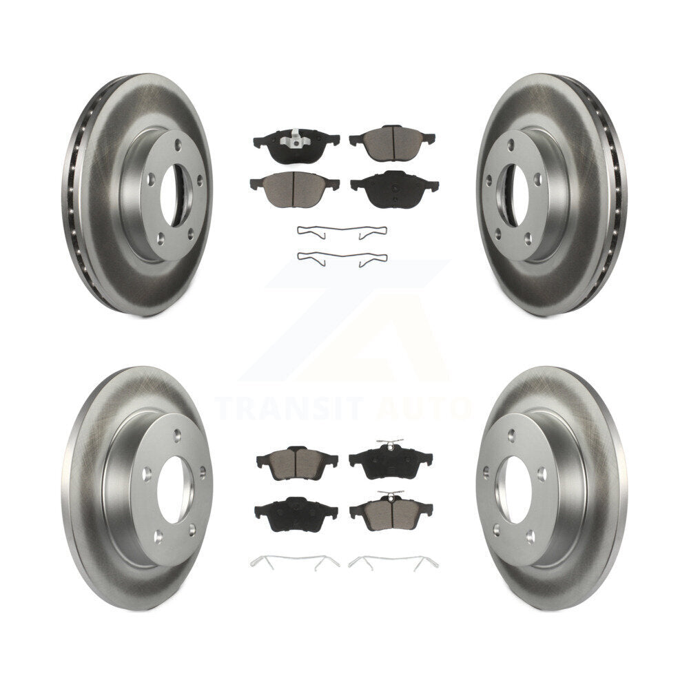 Transit Auto KGC-100657 Disc Brake Kit for 2006-2013 Mazda 3 Sport, Mazda 3 - Front and Rear
