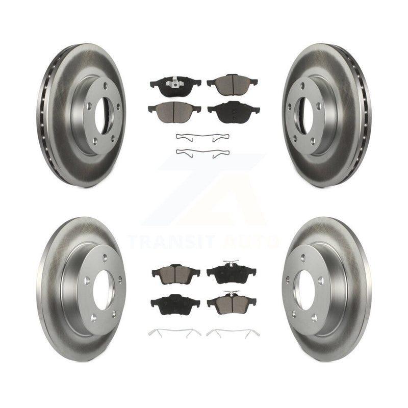 Transit Auto KGC-100657 Disc Brake Kit for 2006-2013 Mazda 3 Sport, Mazda 3 - Front and Rear