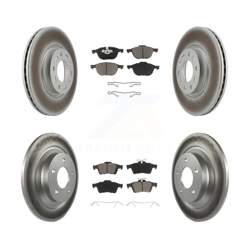 Transit Auto KGC-100658 Disc Brake Kit for 2006-2017 Mazda 5 - Front and Rear