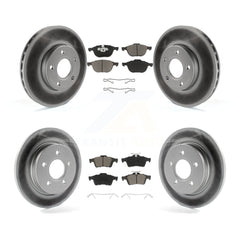 Transit Auto KGC-100661 Disc Brake Kit for 2012-2018 Ford Focus - Front and Rear