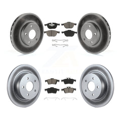Transit Auto KGC-100662 Disc Brake Kit for 2013-2018 Ford C-Max - Front and Rear