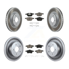 Transit Auto KGC-100663 Disc Brake Kit for 2013-2017 Ford C-Max, Ford Escape - Front and Rear