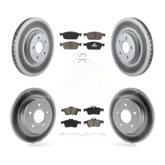 Transit Auto KGC-100664 Disc Brake Kit for 2013-2018 Ford Focus - Front and Rear