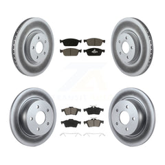 Transit Auto KGC-100665 Disc Brake Kit for 2013-2018 Ford Transit Connect, Ford Escape - Front and Rear