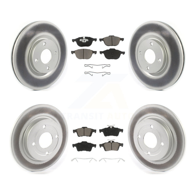Transit Auto KGC-100668 Disc Brake Kit for 2018-2022 Ford EcoSport - Front and Rear