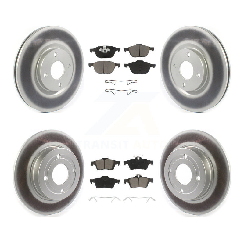 Transit Auto KGC-100669 Disc Brake Kit for 2018-2021 Ford EcoSport - Front and Rear