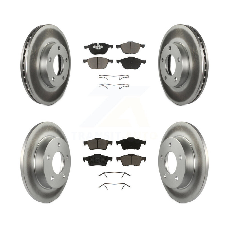 Transit Auto KGC-100670 Disc Brake Kit for 2004-2005 Mazda 3 - Front and Rear