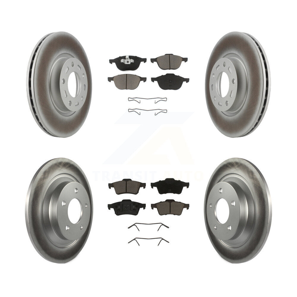Transit Auto KGC-100671 Disc Brake Kit for 2006 Mazda 5 - Front and Rear