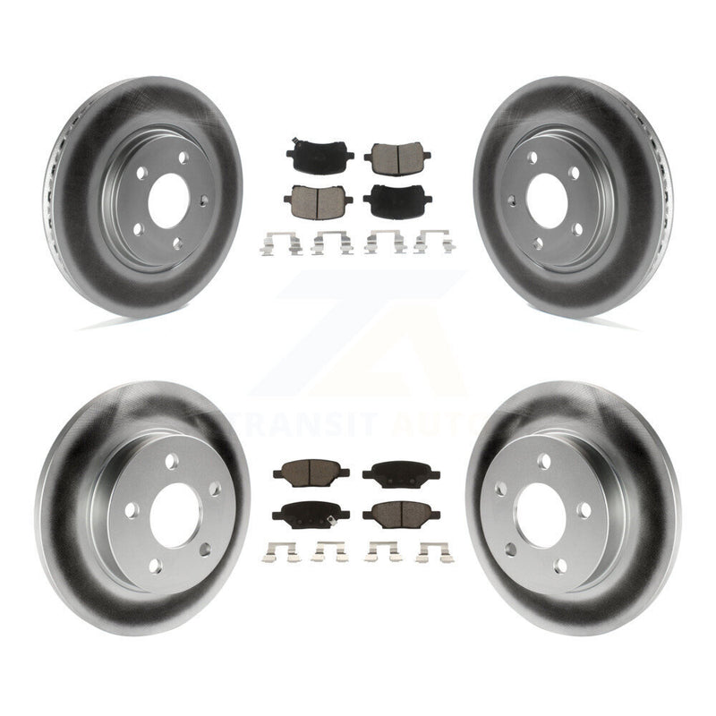 Transit Auto KGC-100673 Disc Brake Kit for 2004-2010 Chevrolet HHR, Pontiac G5 and More - Front and Rear