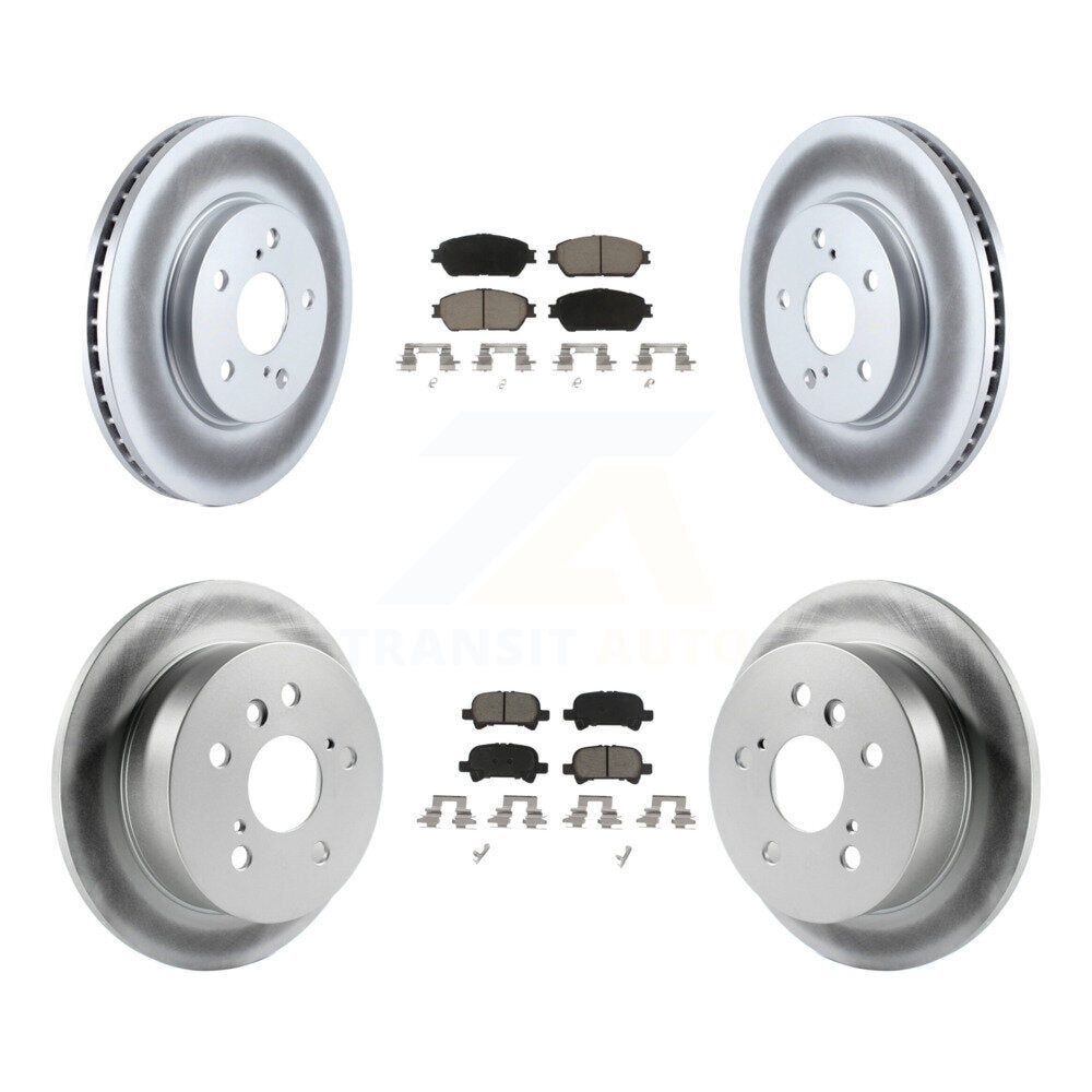 Transit Auto KGC-100676 Disc Brake Kit for 2004-2008 Toyota Avalon, Toyota Solara - Front and Rear