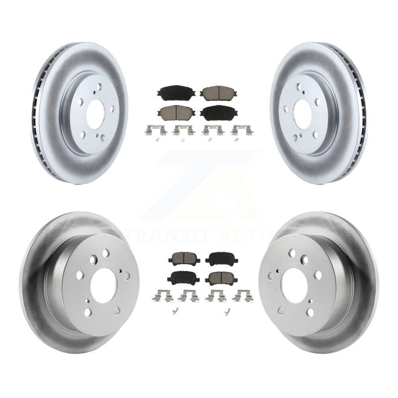 Transit Auto KGC-100676 Disc Brake Kit for 2004-2008 Toyota Avalon, Toyota Solara - Front and Rear