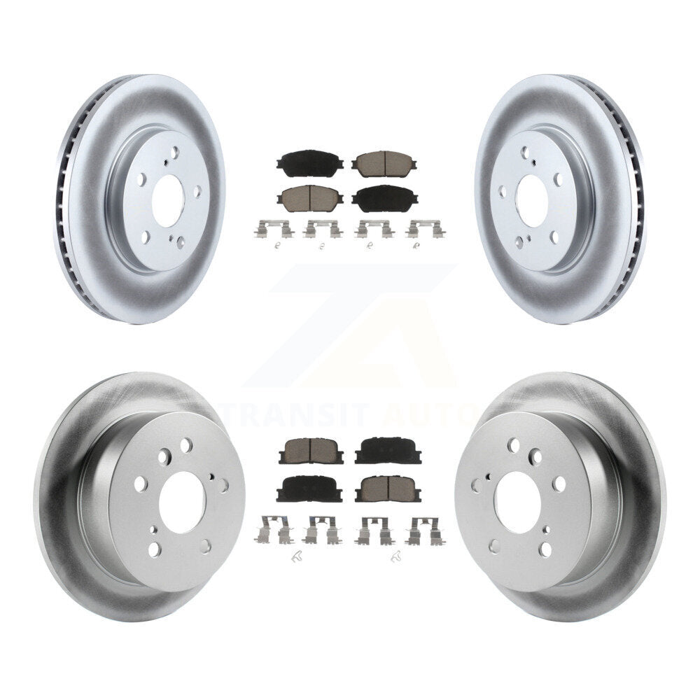 Transit Auto KGC-100678 Disc Brake Kit for 2002-2003 Lexus ES300 - Front and Rear