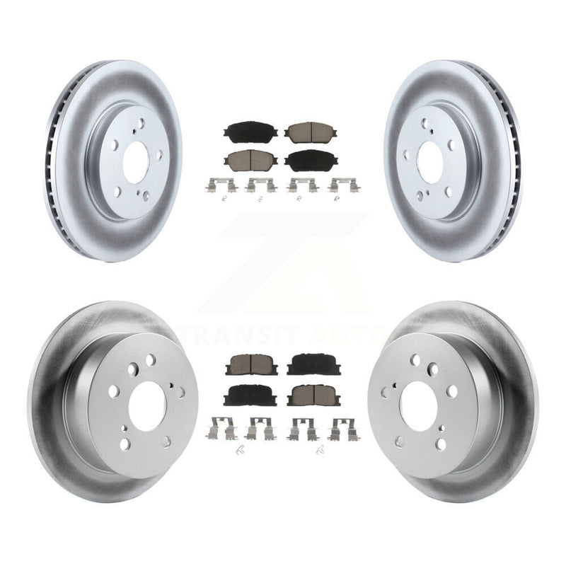Transit Auto KGC-100678 Disc Brake Kit for 2002-2003 Lexus ES300 - Front and Rear
