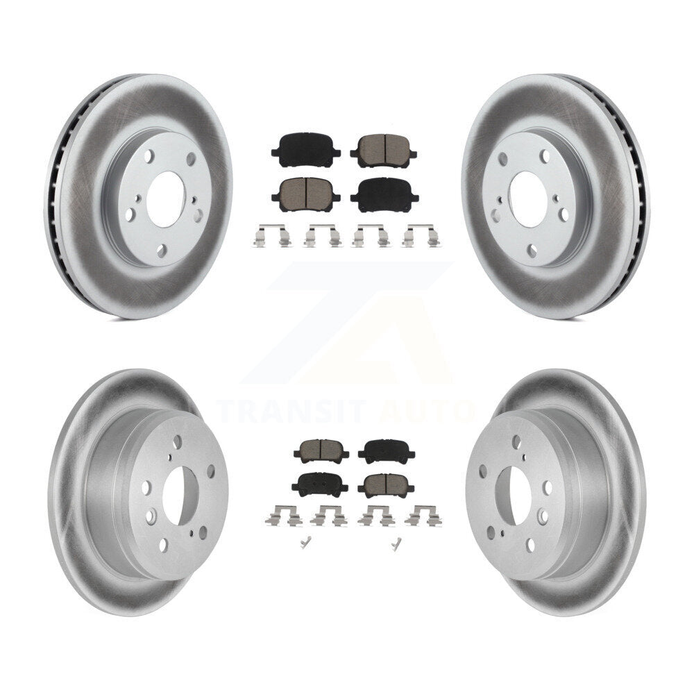 Transit Auto KGC-100679 Disc Brake Kit for 1999-2003 Toyota Solara, Toyota Camry - Front and Rear