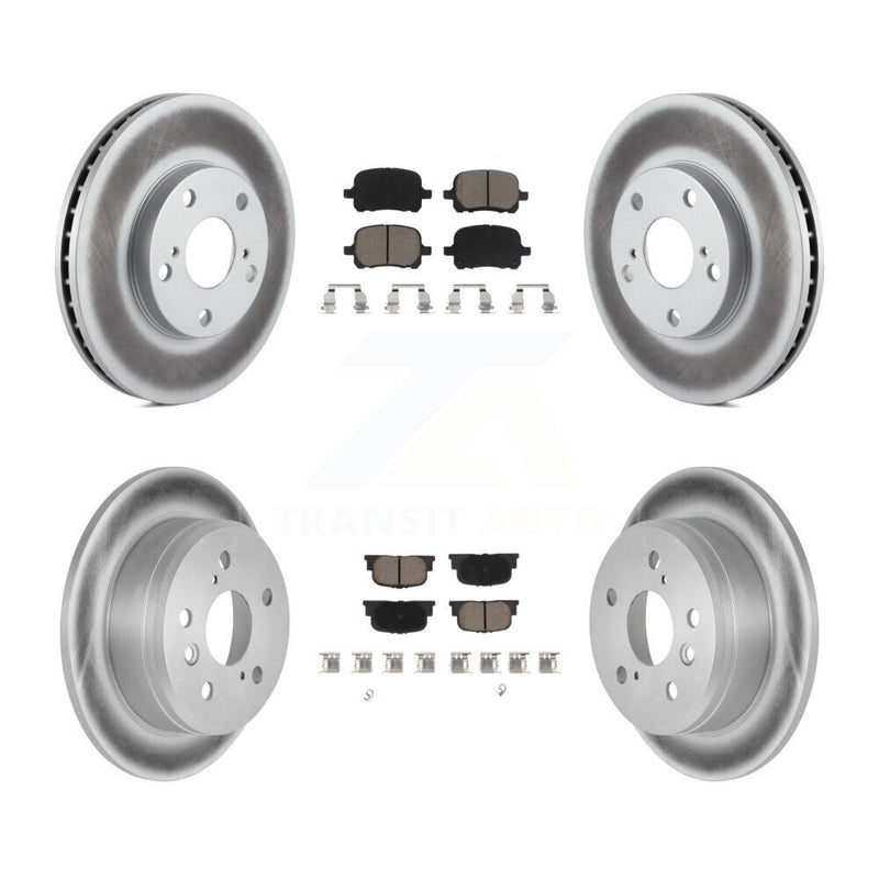Transit Auto KGC-100680 Disc Brake Kit for 1999-2001 Lexus ES300, Toyota Camry - Front and Rear