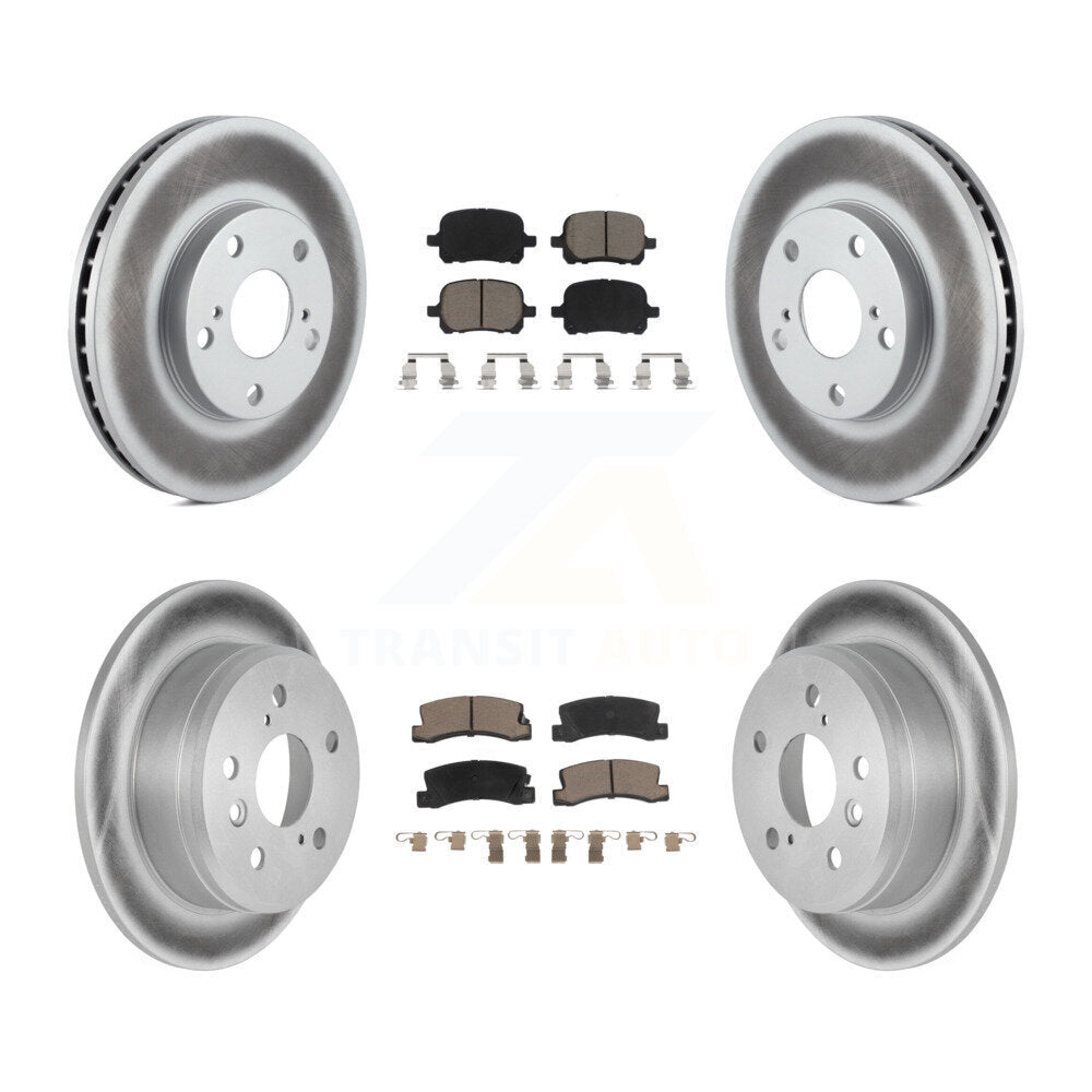 Transit Auto KGC-100681 Disc Brake Kit for 1997-2000 Toyota Solara, Lexus ES300, Toyota Camry - Front and Rear