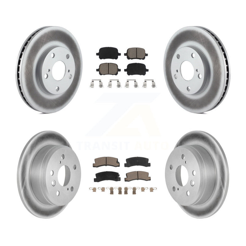Transit Auto KGC-100681 Disc Brake Kit for 1997-2000 Toyota Solara, Lexus ES300, Toyota Camry - Front and Rear