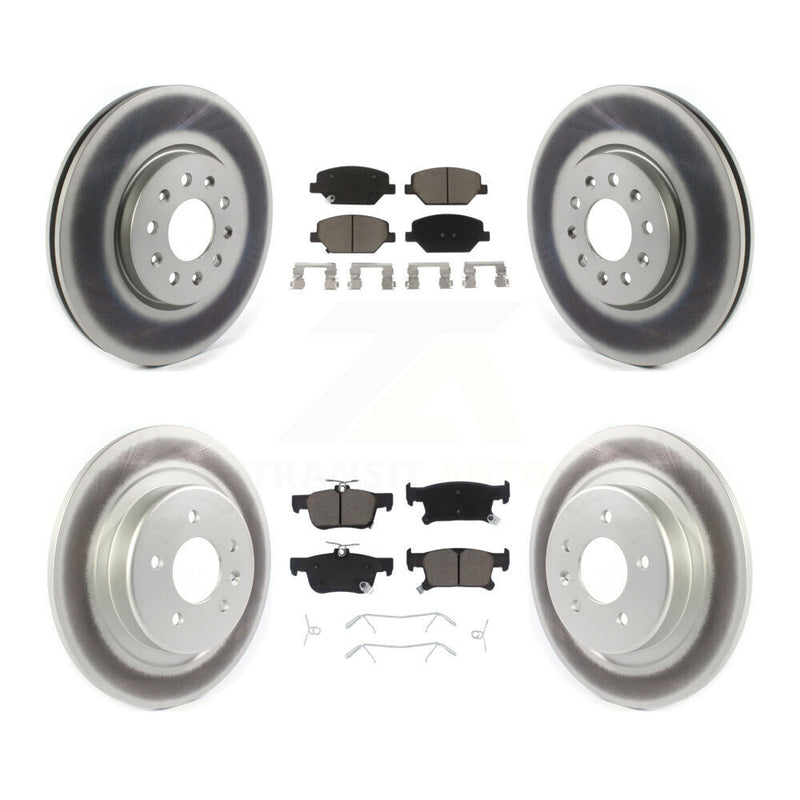 Transit Auto KGC-100682 Disc Brake Kit for 2016-2018 Buick Envision - Front and Rear