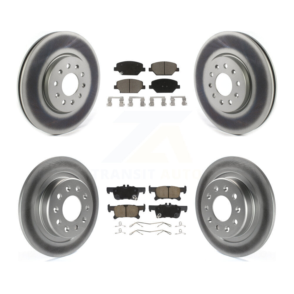 Transit Auto KGC-100683 Disc Brake Kit for 2016-2018 Buick Envision - Front and Rear