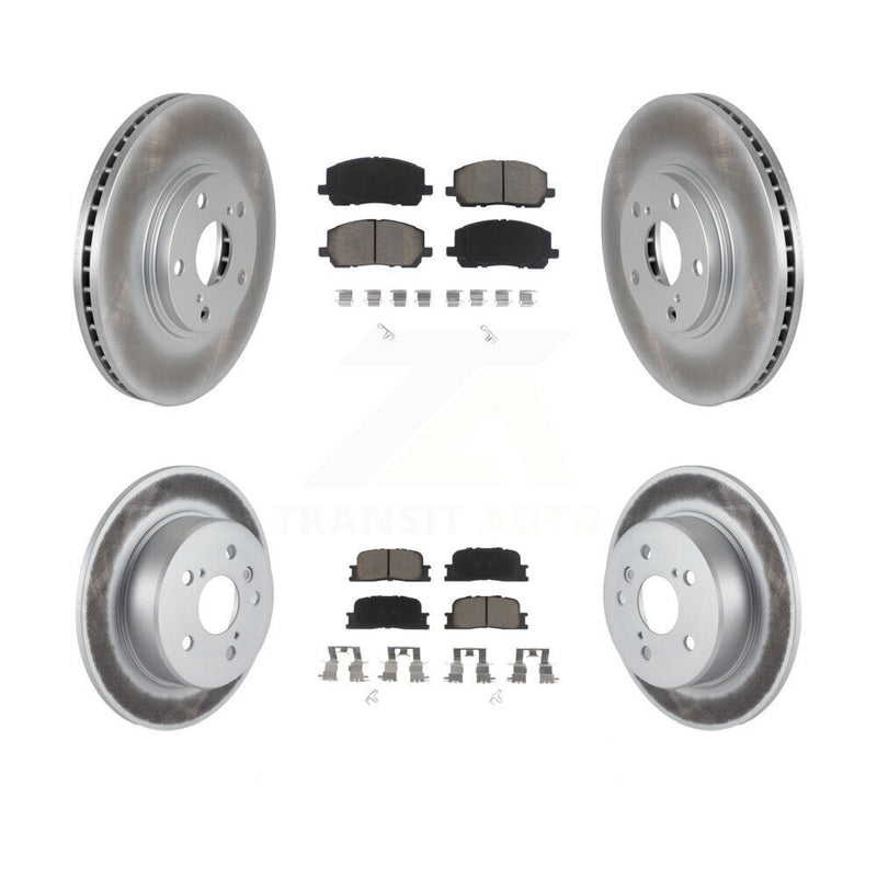 Transit Auto KGC-100684 Disc Brake Kit for 2001-2003 Toyota Highlander - Front and Rear
