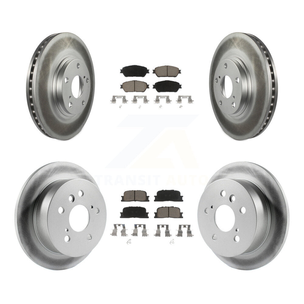 Transit Auto KGC-100685 Disc Brake Kit for 2004-2006 Lexus ES330 - Front and Rear