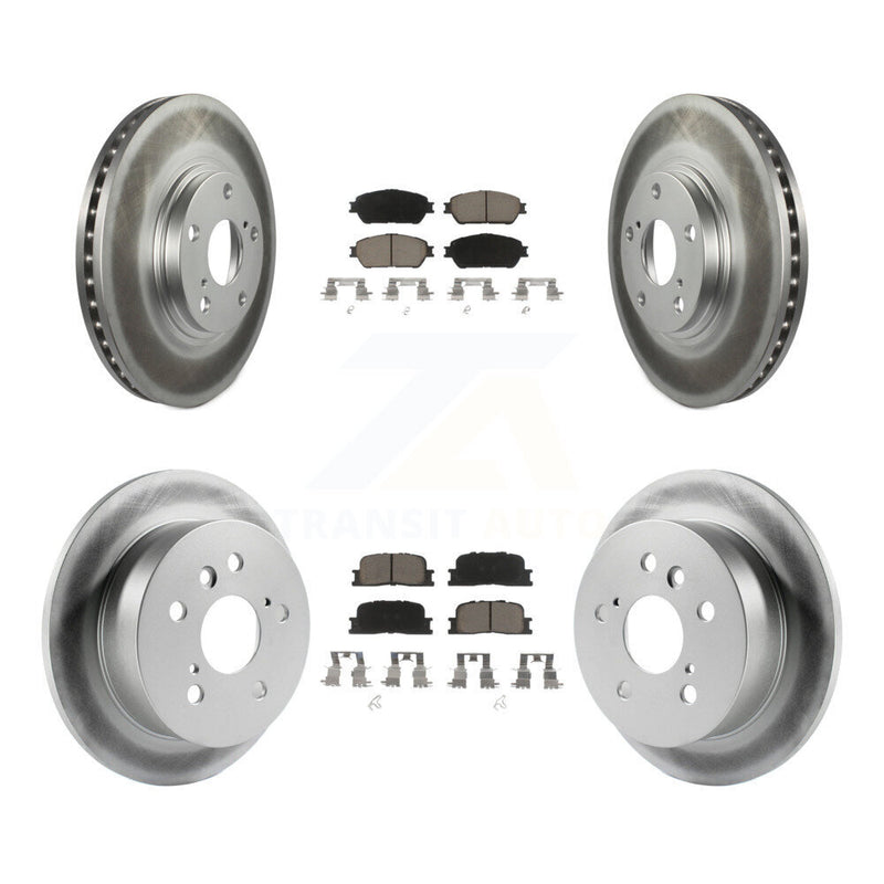 Transit Auto KGC-100685 Disc Brake Kit for 2004-2006 Lexus ES330 - Front and Rear
