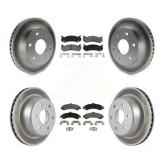 Transit Auto KGC-100688 Disc Brake Kit for 2000-2006 Chevrolet Silverado 1500, GMC Sierra 1500 and More - Front and Rear