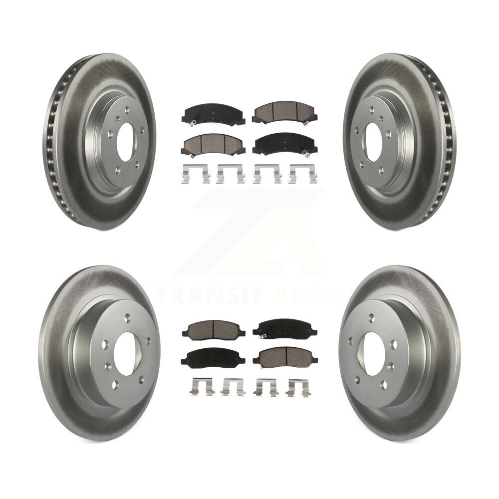 Transit Auto KGC-100689 Disc Brake Kit for 2006-2011 Buick Lucerne, Cadillac DTS - Front and Rear