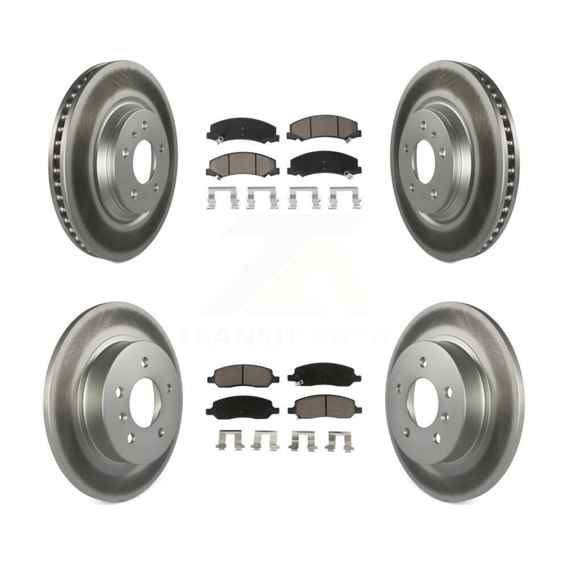 Transit Auto KGC-100689 Disc Brake Kit for 2006-2011 Buick Lucerne, Cadillac DTS - Front and Rear