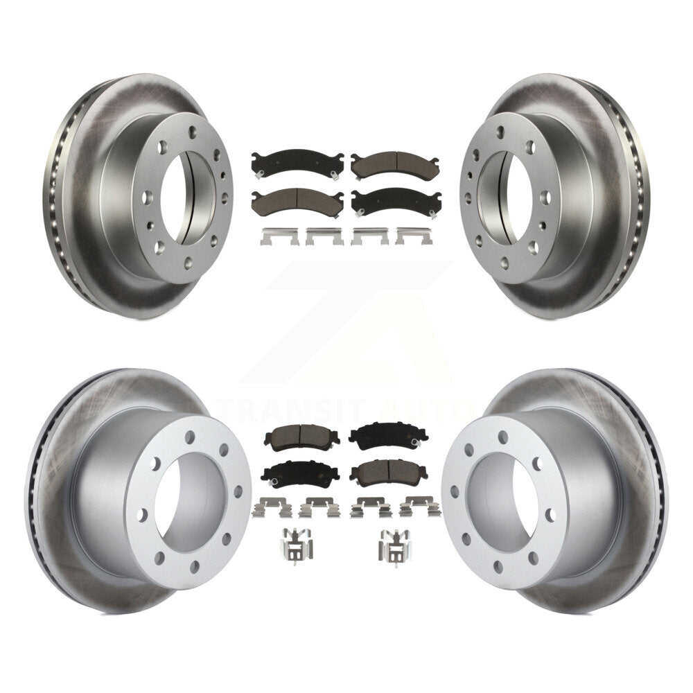 Transit Auto KGC-100690 Disc Brake Kit for 2001 GMC Sierra 3500 - Front and Rear