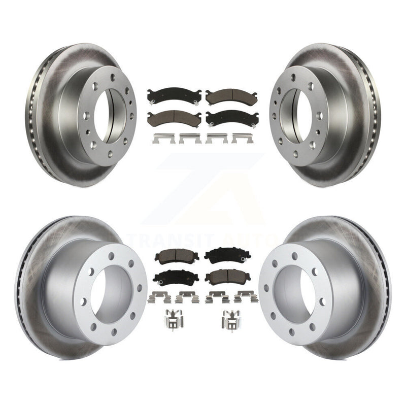 Transit Auto KGC-100690 Disc Brake Kit for 2001 GMC Sierra 3500 - Front and Rear