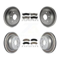 Transit Auto KGC-100691 Disc Brake Kit for 2002-2008 Cadillac Escalade, Chevrolet Avalanche 1500 and More - Front and Rear