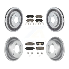 Transit Auto KGC-100692 Disc Brake Kit for 2004-2006 Mitsubishi Lancer - Front and Rear