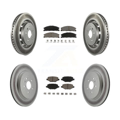 Transit Auto KGC-100694 Disc Brake Kit for 2012-2019 Ford Taurus, Lincoln MKT and More - Front and Rear