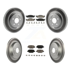Transit Auto KGC-100696 Disc Brake Kit for 2009-2019 Ford Explorer, Ford Flex and More - Front and Rear