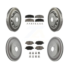 Transit Auto KGC-100697 Disc Brake Kit for 2012-2019 Ford Taurus, Ford Explorer and More - Front and Rear