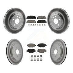 Transit Auto KGC-100700 Disc Brake Kit for 2013 Ford Explorer - Front and Rear